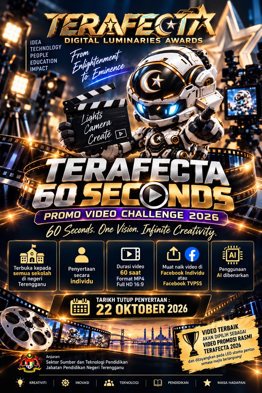 Poster TERAFECTA 60 Seconds Promo Video Challenge 2026